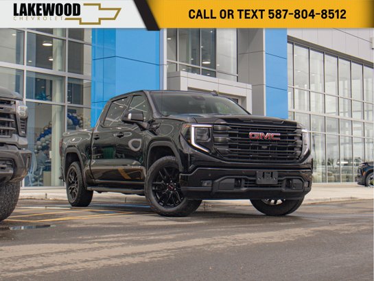 2024 GMC Sierra 1500 Elevation Premium 3.0L Duramax X31 | Power Sunroof Black