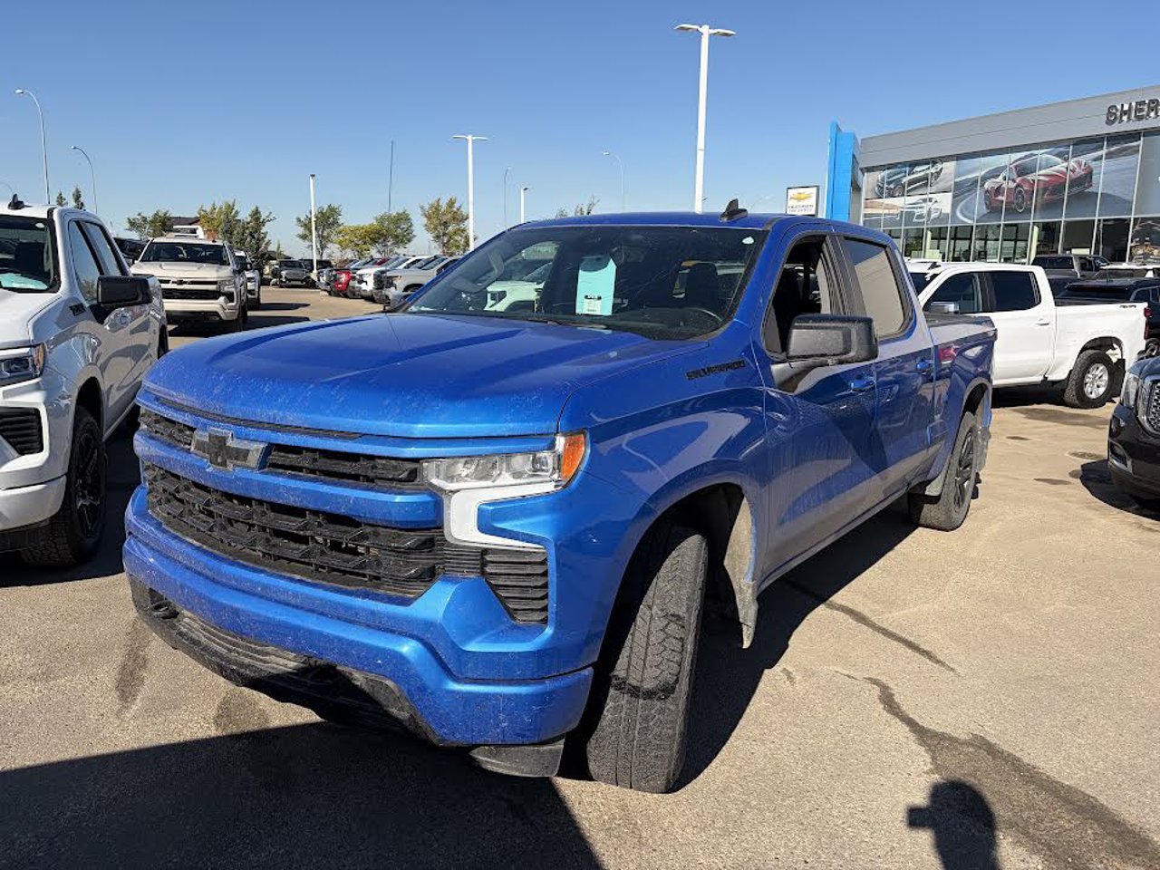 2025 Chevrolet Silverado 1500 4WD Crew Cab 147 RST Blue Sherwood Park - photo #2