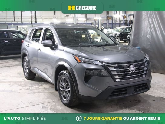 2024 Nissan Rogue S AWD AUTO A/C MAGS CAM RECUL BLUETOOTH Grey