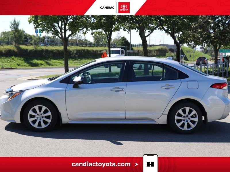 Toyota Corolla TR04360 | LE BAS KM - CAM DE RECUL - AIR CLIMATISE - VITRE E 2023 Argent Laval - photo #5