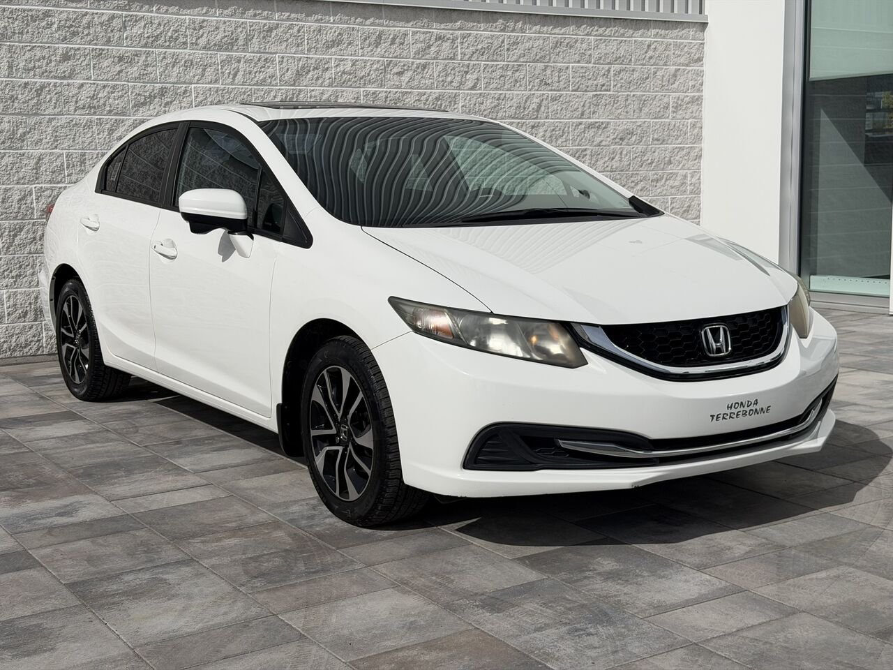 2015 Honda Civic Berline EX AUTOMATIQUE White Laval - photo #0