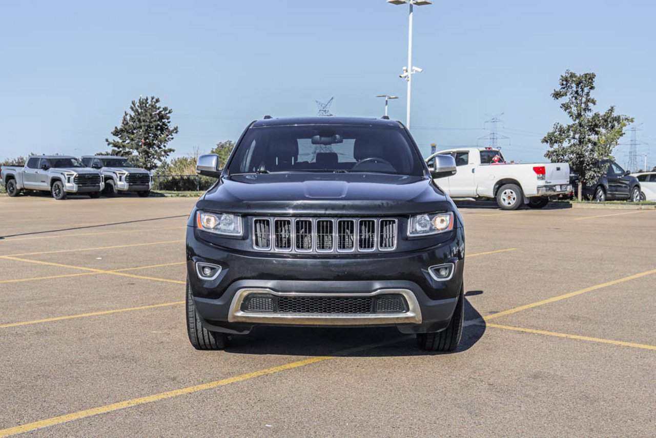 2016 Jeep Grand Cherokee 4WD 4dr Limited Black Sherwood Park - photo #2