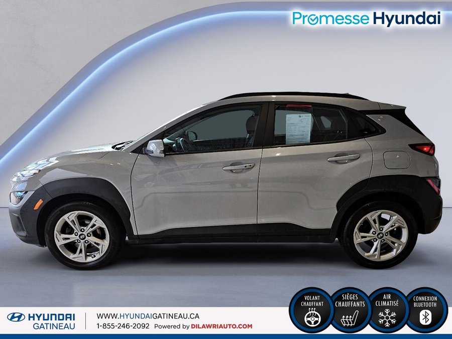 2023 Hyundai Kona 2.0L Preferred TA*** sieges chauffants , volant chauffants, bas millage*** Black