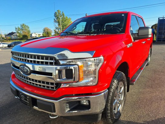 Ford F-150 XLT cabine SuperCrew 4x4 - BOÎTE de 5,5 PIED - MOTEUR 2,7L - ECONOMIQUE 2020 Rouge