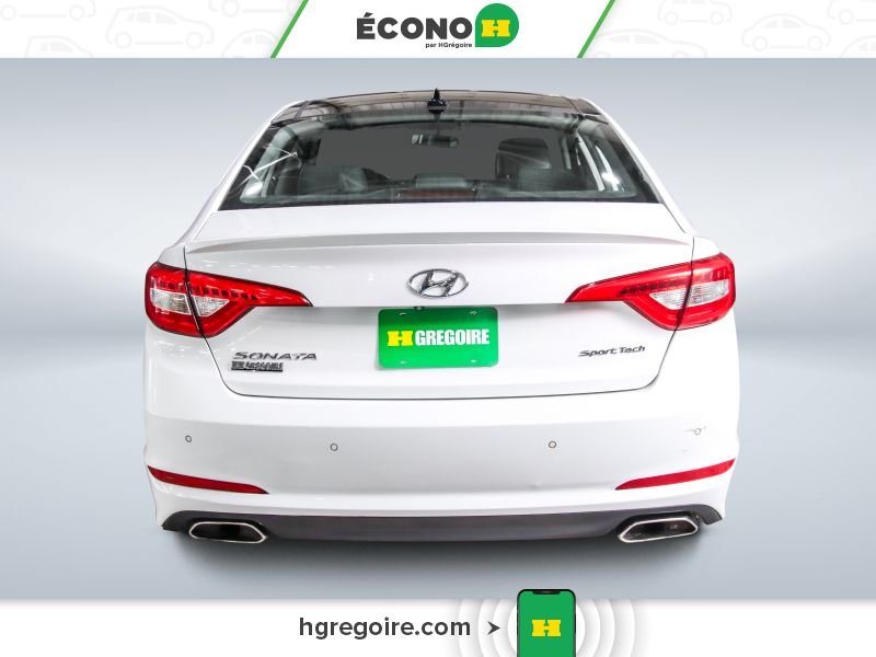 2016 Hyundai Sonata White Saint-Eustache - photo #5