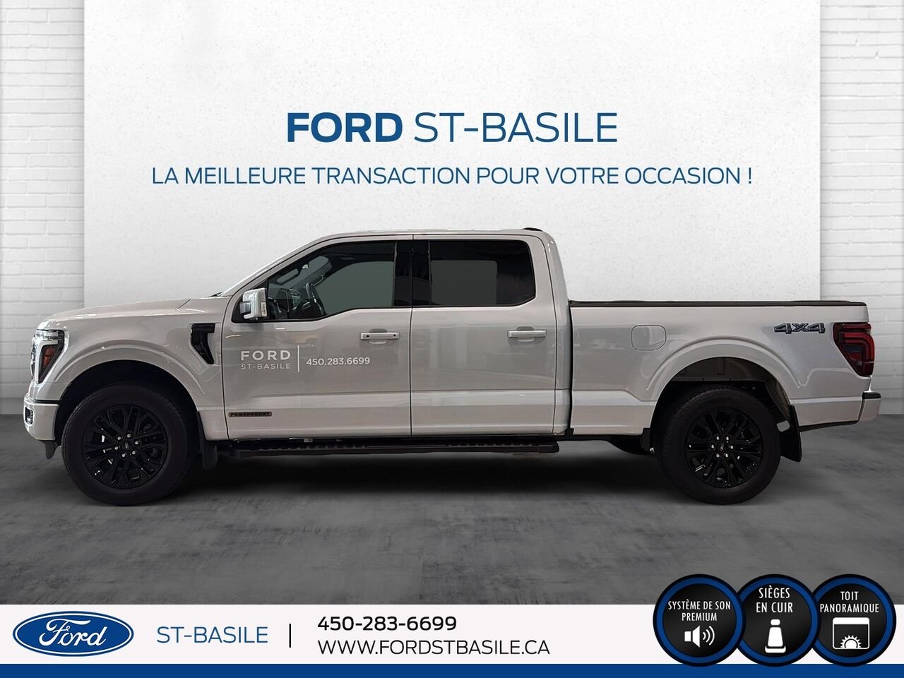 2025 Ford F150 White Saint-Basile-le-Grand - photo #2