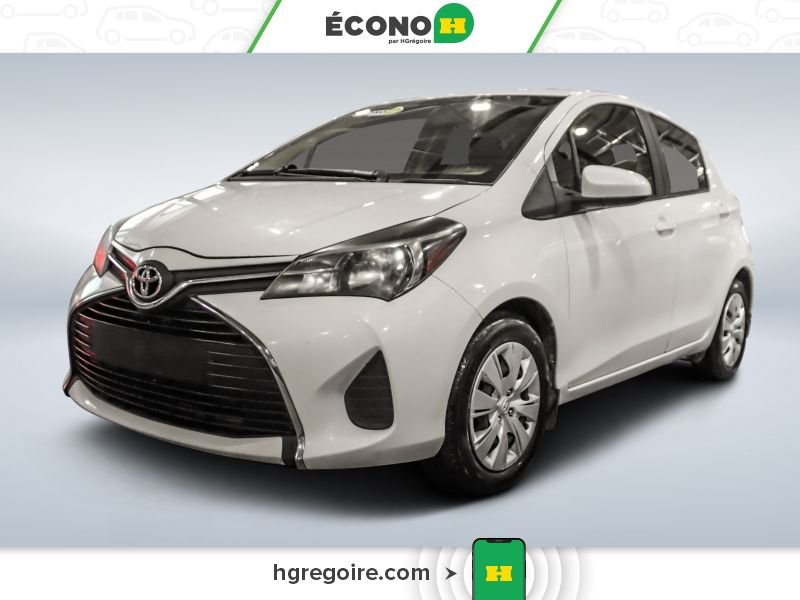 2015 Toyota Yaris LE A/C GR ELECT White