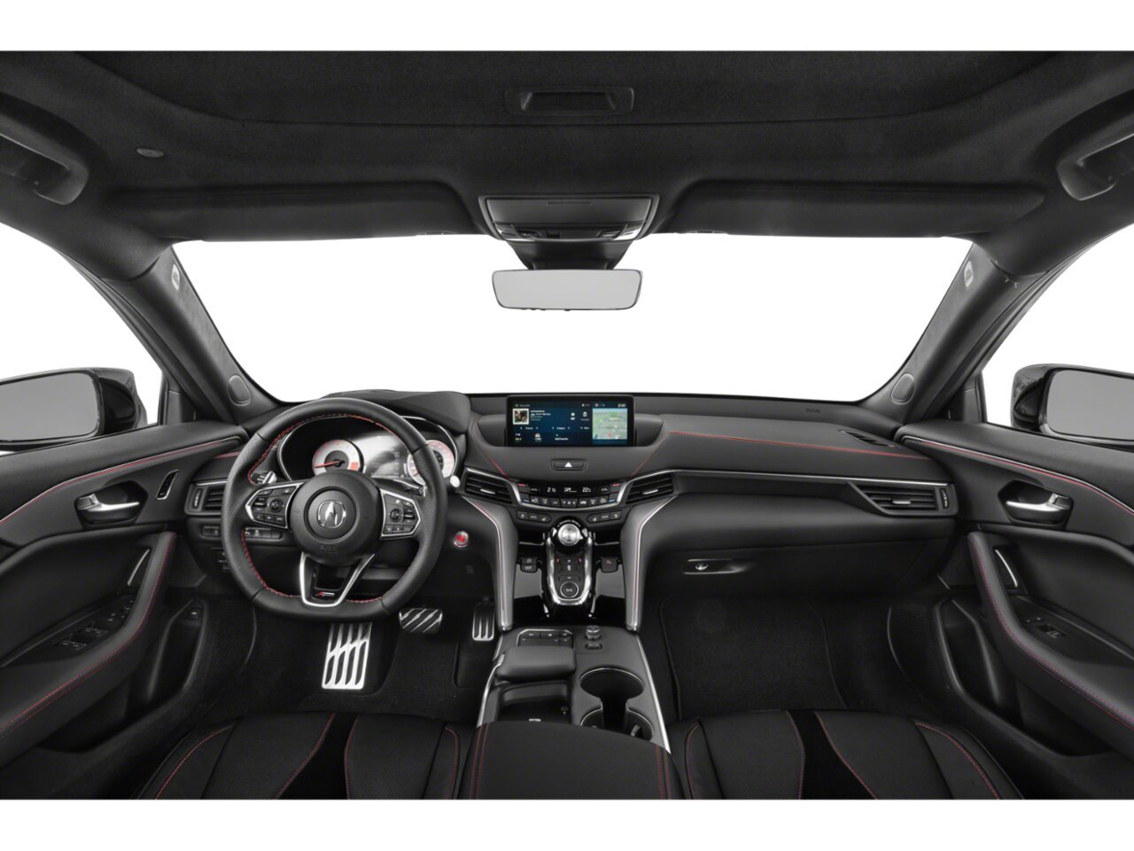Acura TLX A-Spec 2023 MAJESTIC BLACK PEARL(NH-893PZ)-RED Saint-Eustache - photo #6