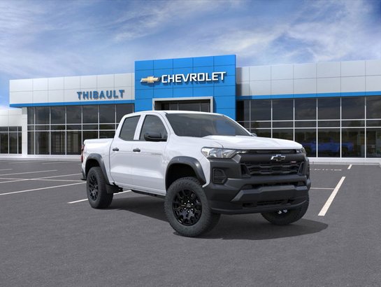CHEVROLET Colorado Trail Boss cabine multiplace 4RM 2025 BLANC SOMMET