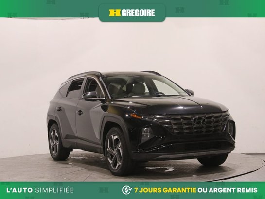 2023 Hyundai Tucson Ultimate AWD AUTO AC CUIR TOIT NAV MAGS CAM RECUL Black
