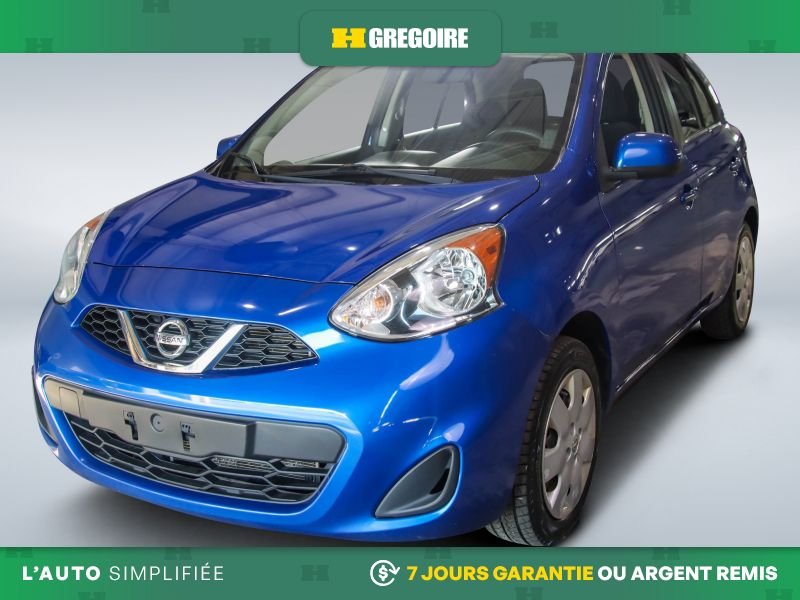 Nissan MICRA 2019 Bleu Blainville - photo #2