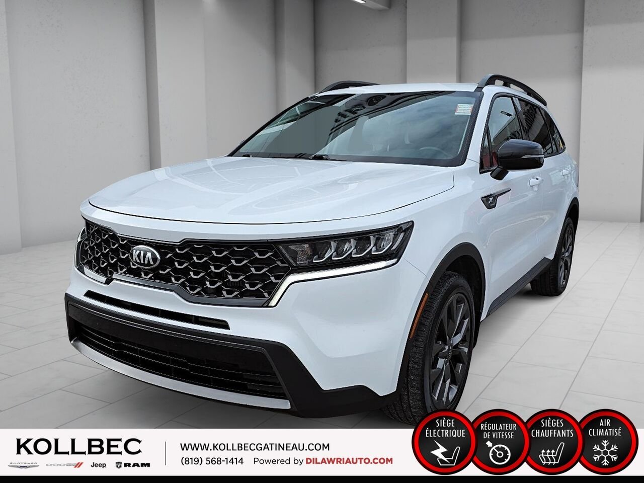 2021 KIA SORENTO X-Line AWD White Ottawa & Gatineau - photo #0