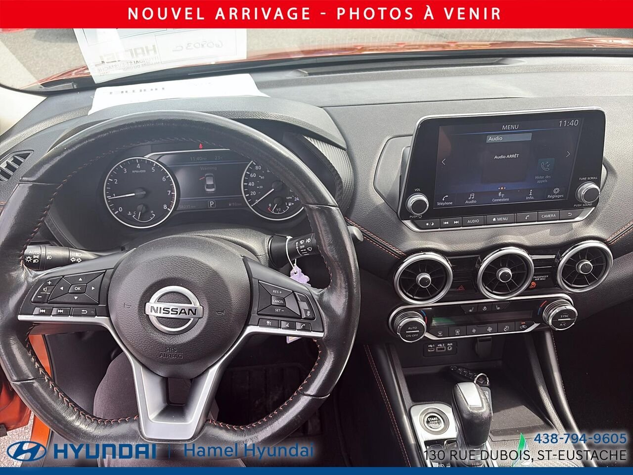 Nissan Sentra 2022 Orange Saint-Eustache - photo #9