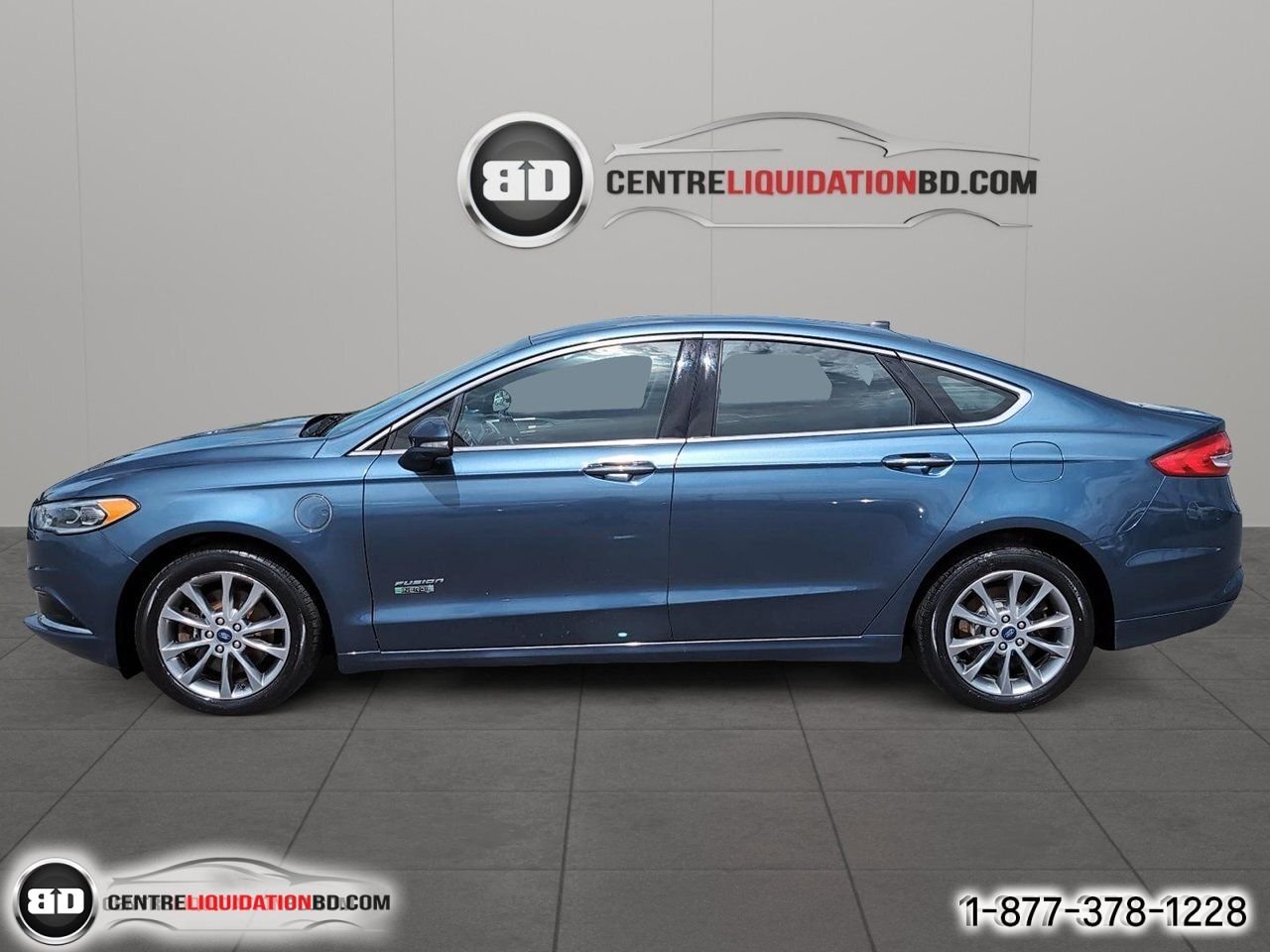 2018 Ford Fusion Energi SE ENERGI | A8539 Blue Granby - photo #8
