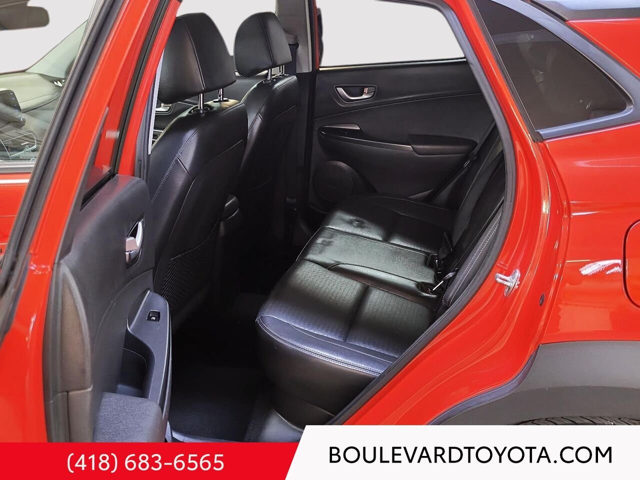 2020 Hyundai KONA 100574A-91 | 2.0L LUXE, AWD Orange Québec - photo #18