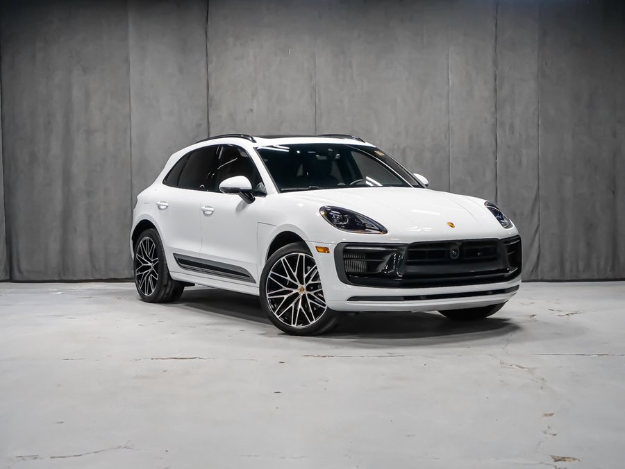 Porsche Macan S MAGS 21PO SUSPENSION ADAPT ECHAPPEMENT EN CARBON 2023 Blanc