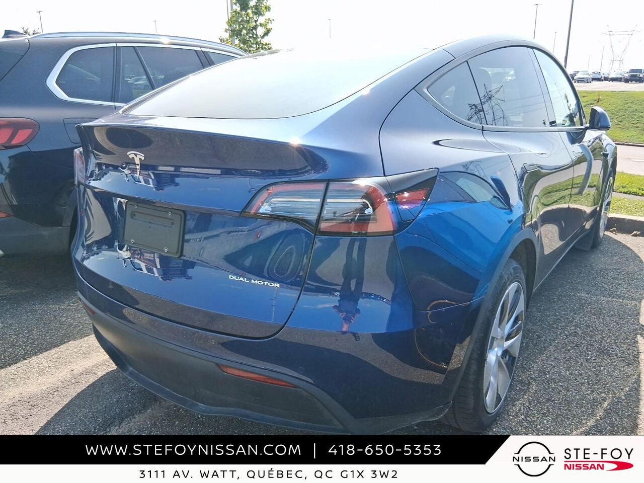 2022 Tesla Model Y LONG RANGE Blue Ste-Foy - photo #1