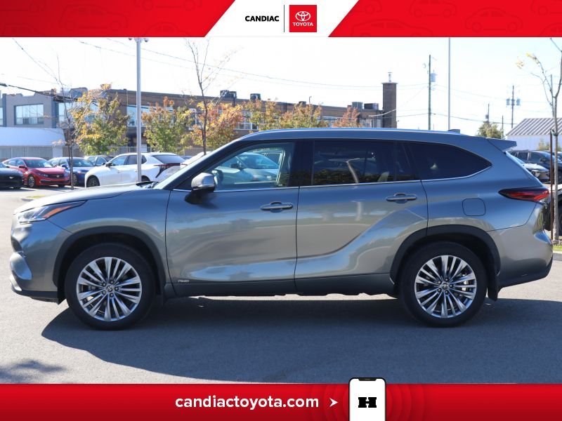 Toyota Highlander Hybrid Limited Platinium AWD - CUIR - TOIT PANORAM 2026 Gris