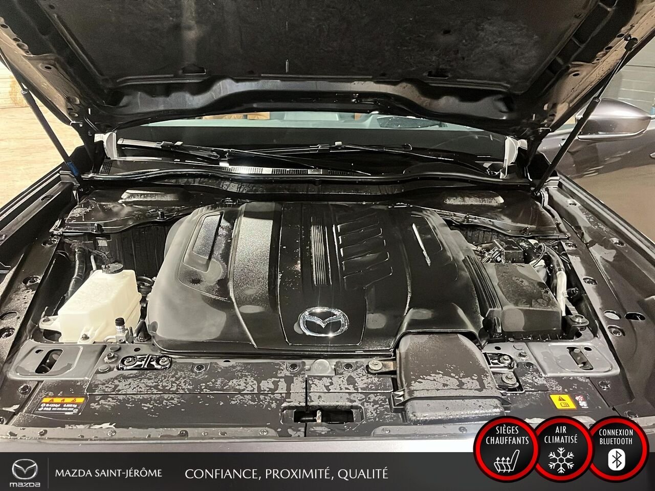 Mazda CX-90 hybride léger Signature | TOIT PANORAMIQUE | AWD | CUIR NAPPA | SIEGES CAPITAINES 2024 Gris Saint-Jérôme - photo #26