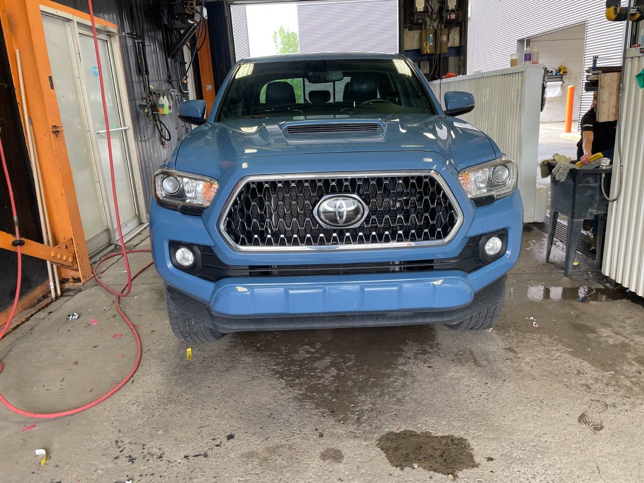 Toyota Tacoma SR5 TRD SPORT 4X4 *TOIT* NAV CUIR SIÈGES CHAUFF 2019 Bleu Saint-Jérôme - photo #5