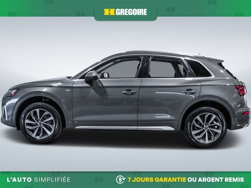 Audi Q5 Progressiv AWD AUTO AC CUIR TOIT NAV CAM RECULE BL 2023 Gris