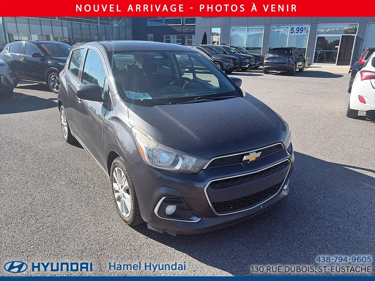Chevrolet Spark 2016 Gris Saint-Eustache - photo #1