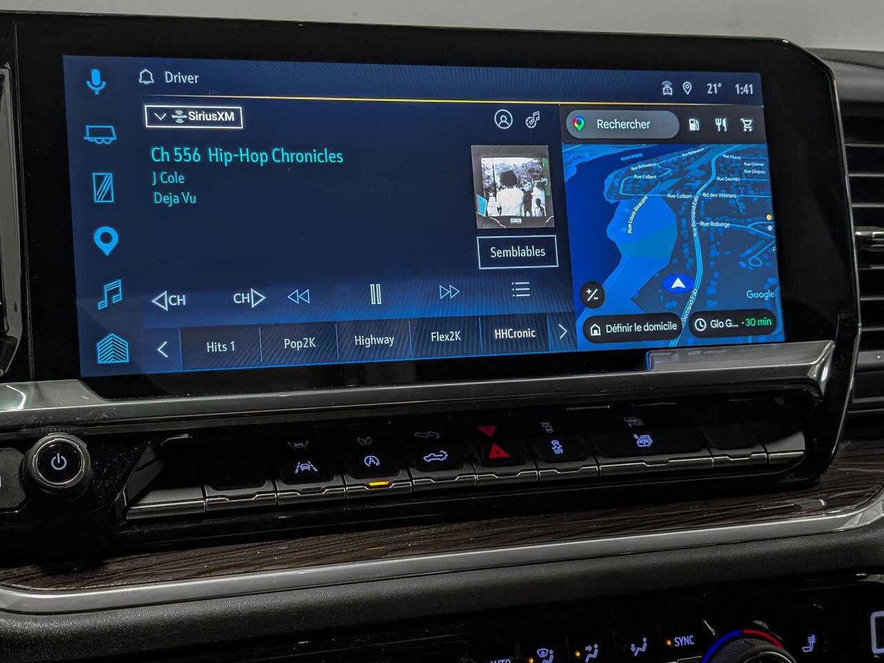 CHEVROLET Silverado 1500 RST Crew Cab Groupe Remorquage Max 3.0 Diesel 2025 Noir Sherbrooke - photo #9