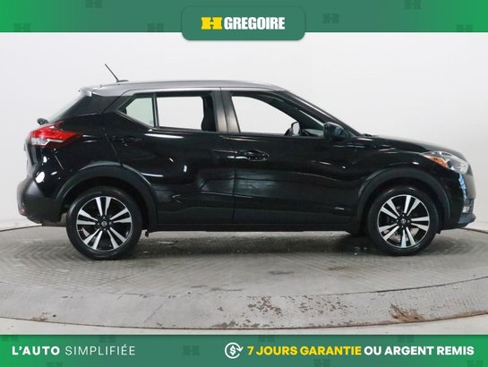 2019 Nissan Kicks SV GR ELECT BLUETOOTH CAM RECUL A/C AM/FM Black