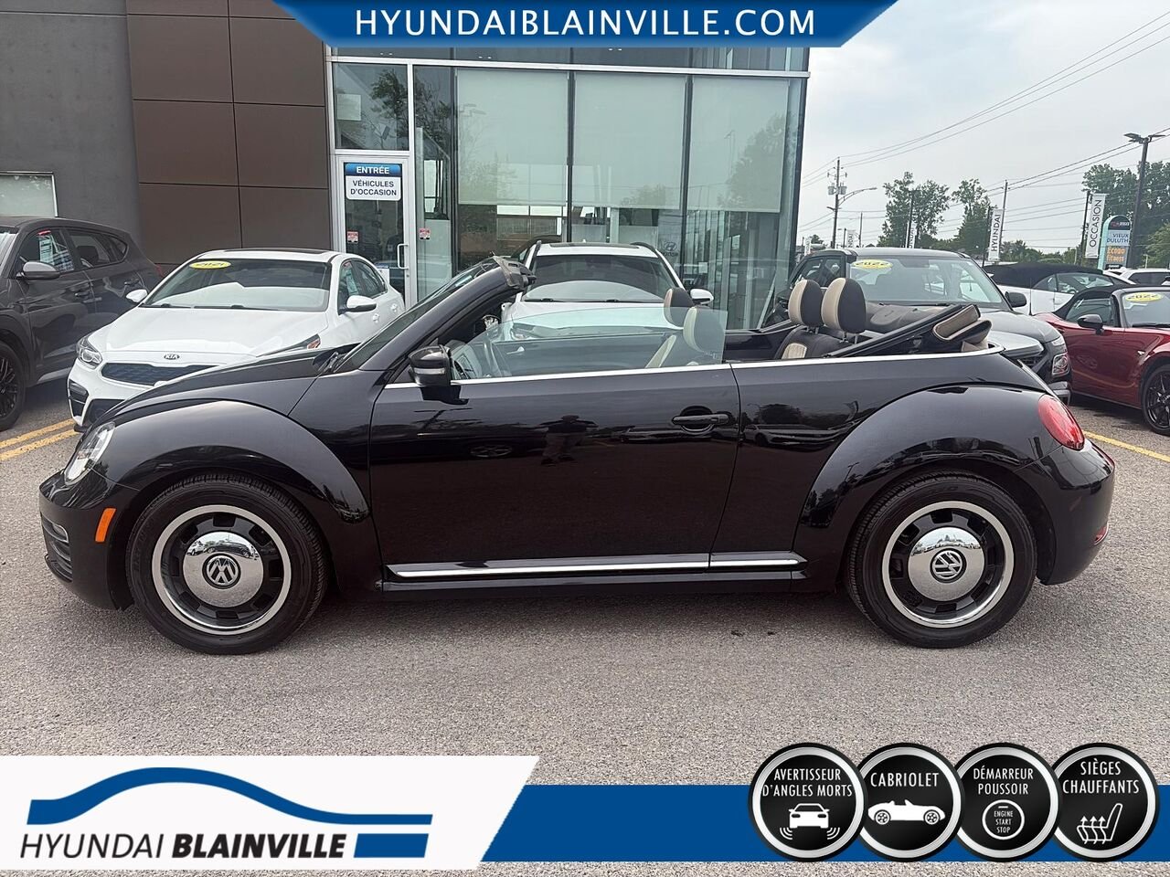 Volkswagen Beetle Décapotable 2018 Noir Blainville - photo #18