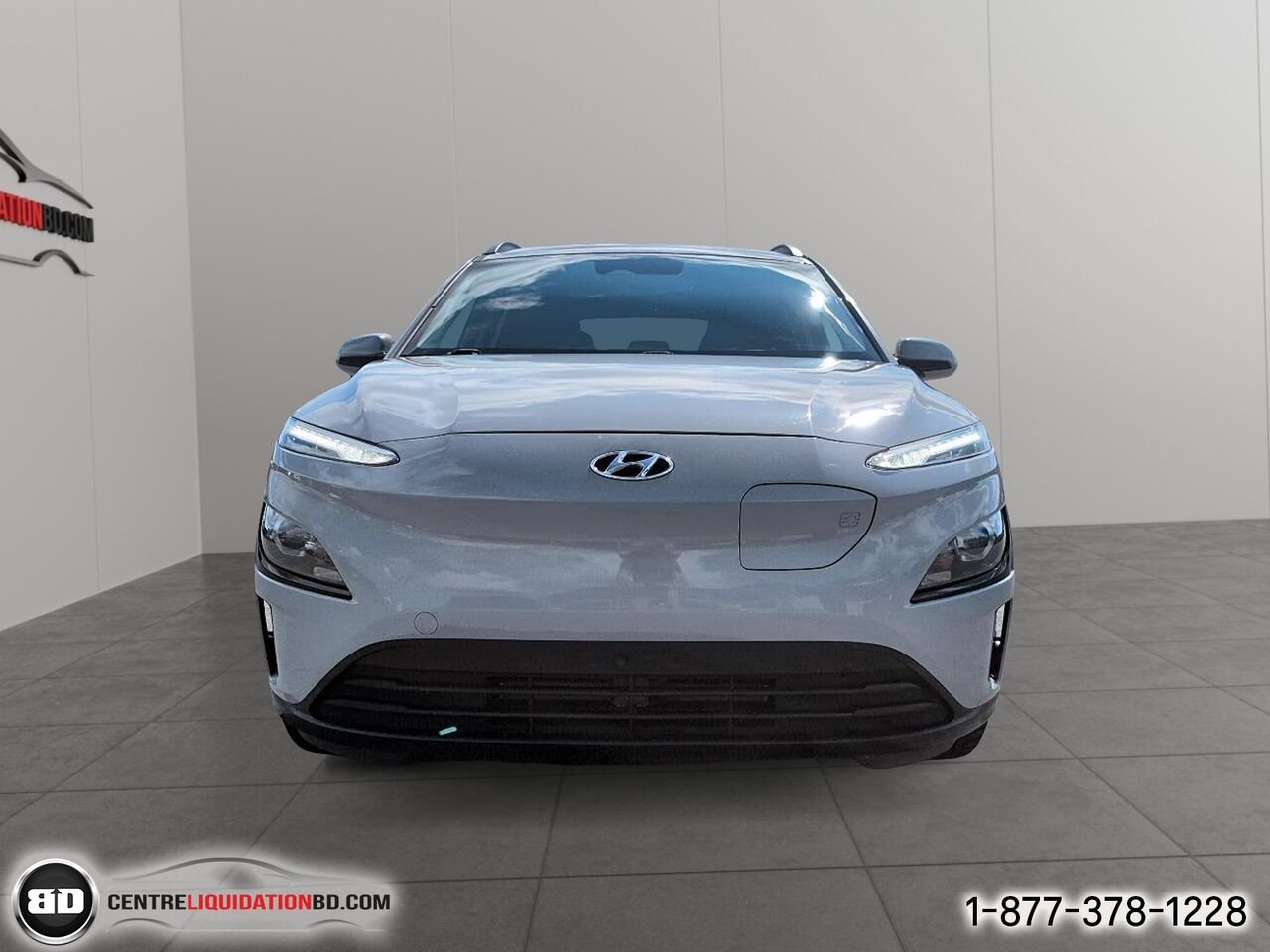 Hyundai Kona électrique Preferred | BD0394 2023 Gris Granby - photo #1