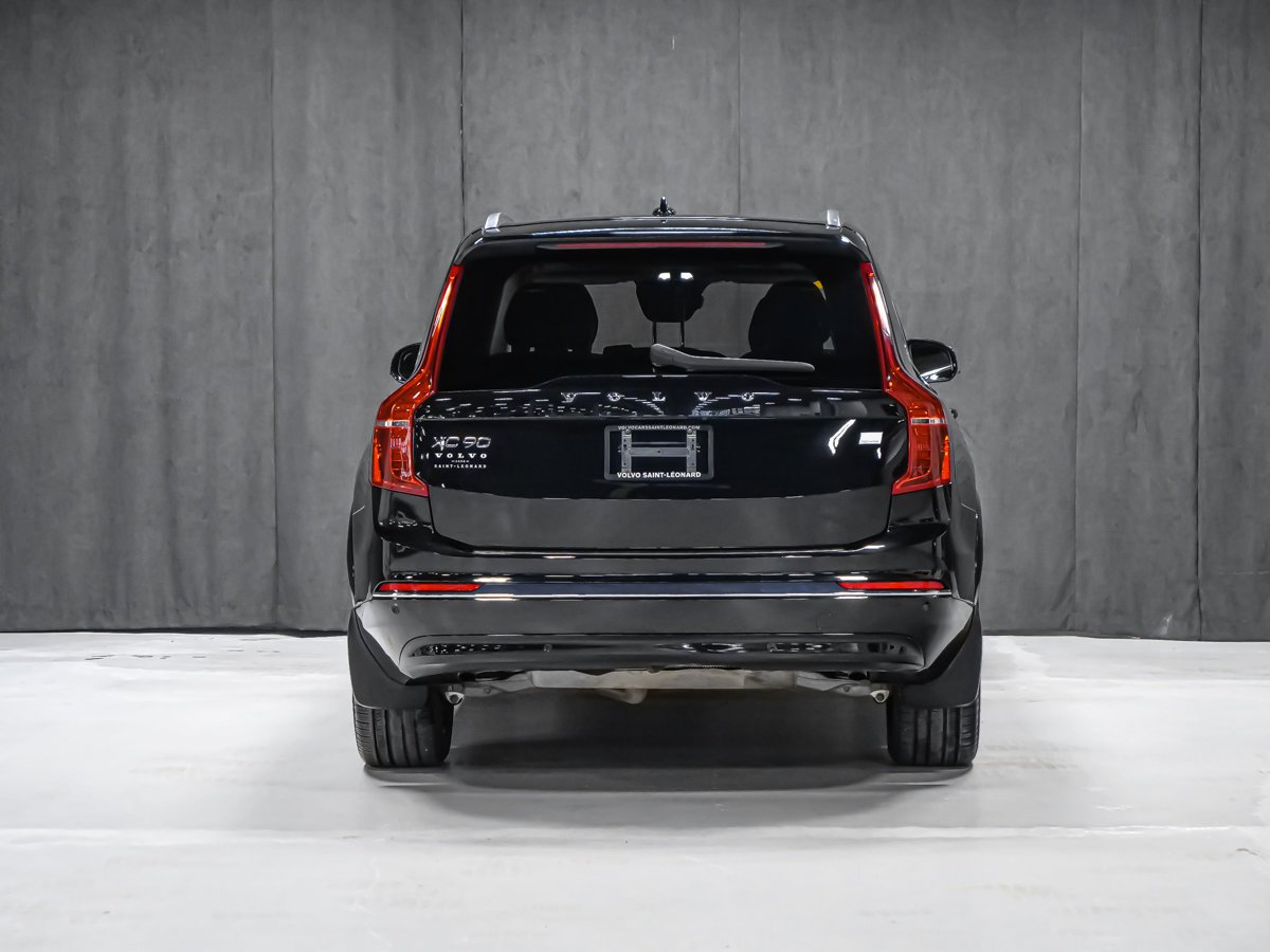 Volvo XC90 Recharge T8 PLUS BRIGHT 2024 Noir Montréal - photo #4