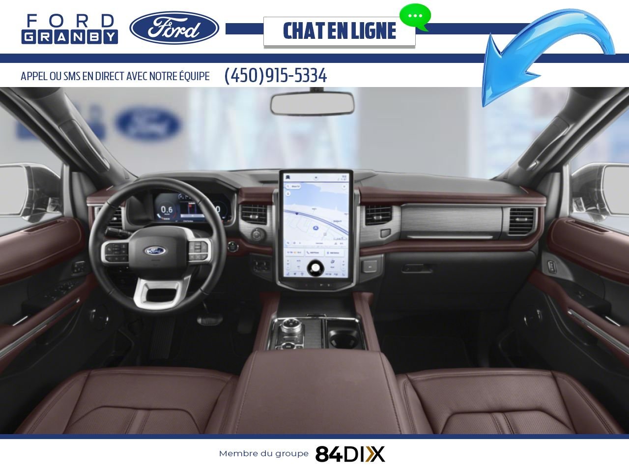 Ford Expedition 2022 Noir agate Granby - photo #5