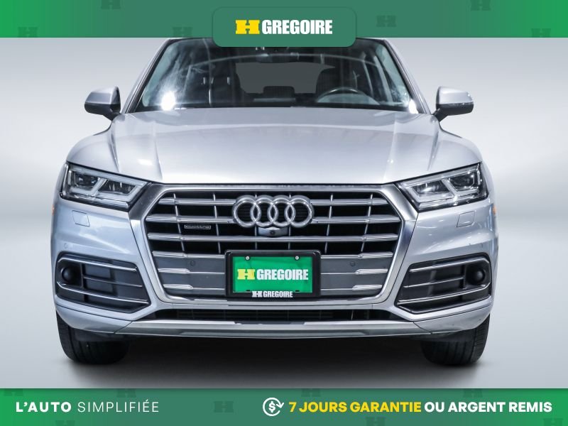Audi Q5 Technik AWD AUTO AC CUIR TOIT NAV CAM RECULE BLUET 2019 Argent