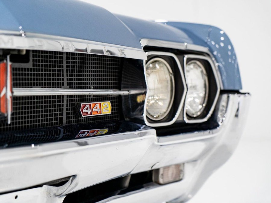 Oldsmobile 442 1966 1966 Bleu