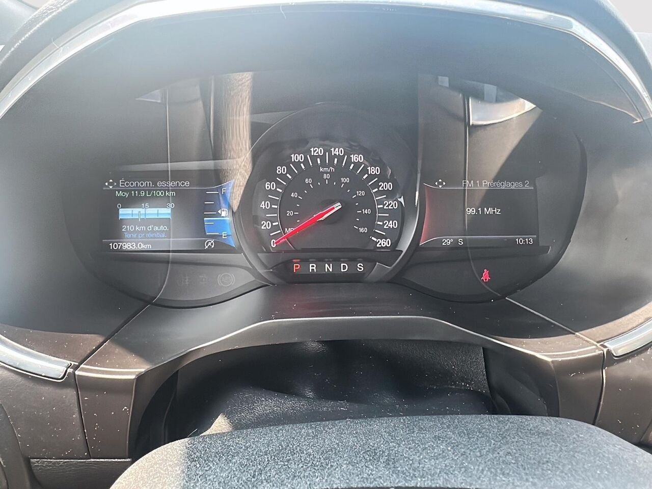 2020 Ford Edge Blue Rouyn-Noranda - photo #11