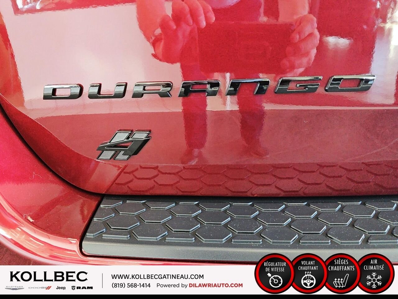 Dodge Durango 26140 | GT TI 2026 Couche nacrée rouge intense Gatineau - photo #16