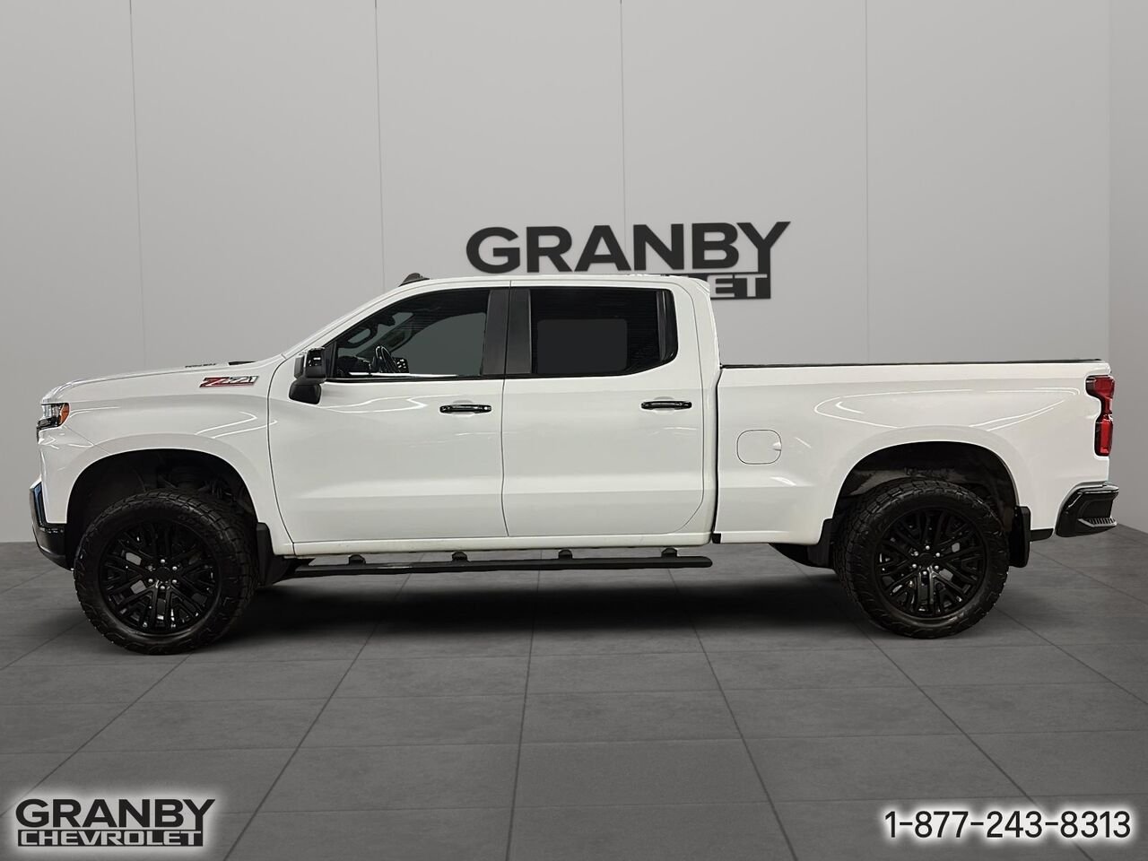 Chevrolet Silverado 1500 LTD LT Trail Boss CREWCAB DIESEL BOITE 6.6 | 25-1110A 2022 Blanc Granby - photo #7