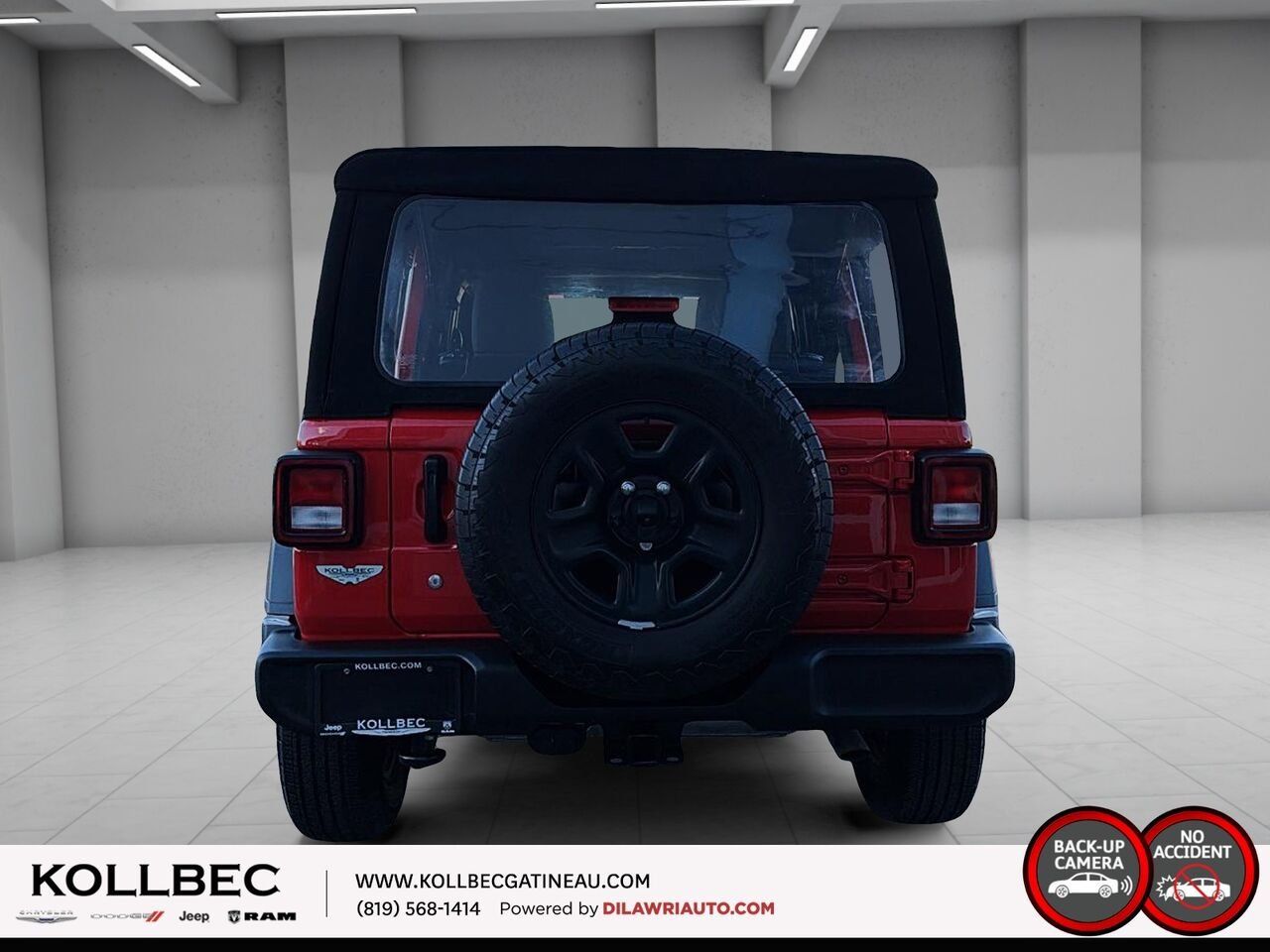 JEEP WRANGLER Sport 4x4 2024 Rouge Ottawa & Gatineau - photo #15