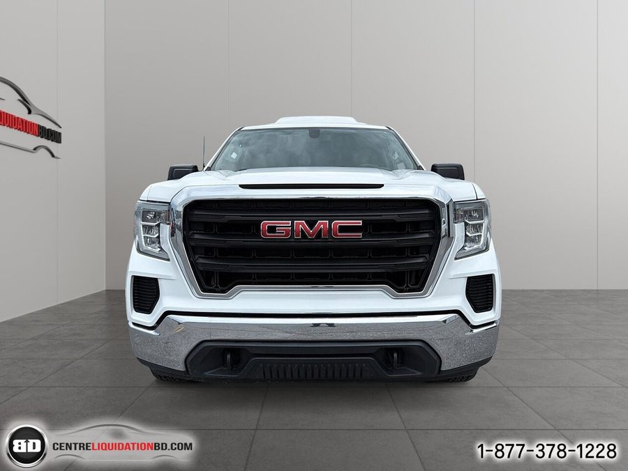 2019 GMC Sierra 1500 SINGLE CAB V6 4X4 4.3L BOÎTE 8P + BOÎTE DE FIBRE White