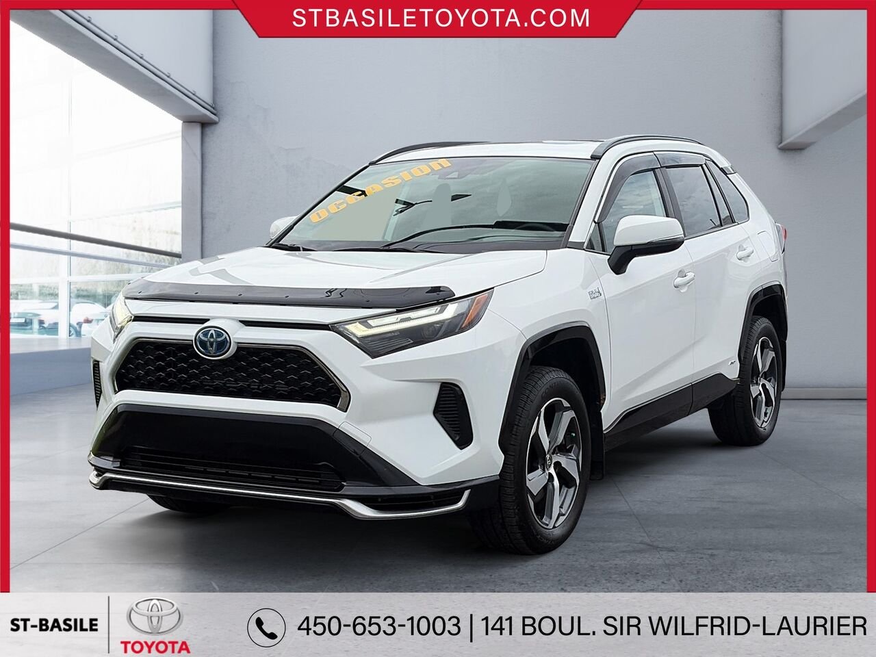 TOYOTA RAV4 PRIME 2023 Blanc Saint-Basile-le-Grand - photo #0