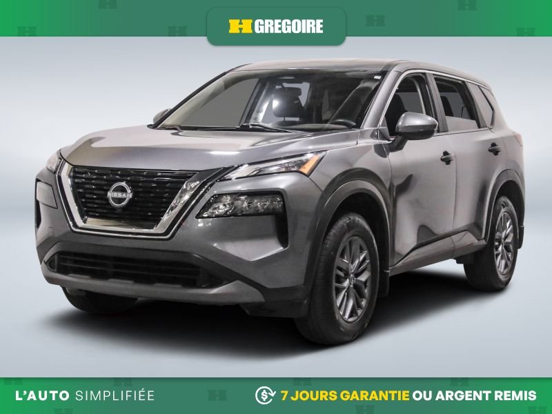 Nissan Rogue S AUTO A/C GR ELECT MAGS CAM RECUL BLEUTOOTH 2023 Gris
