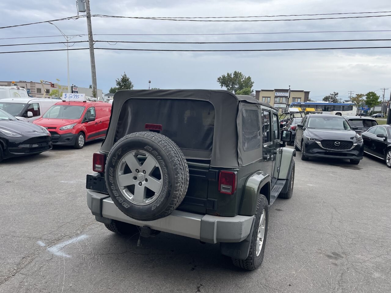 2008 Jeep Wrangler Green  - photo #6