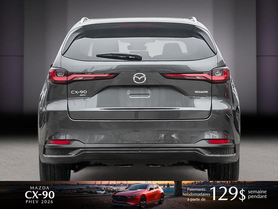 Mazda CX-90 hybride rechargeable 2026 2026 Gris mécanique métallisé