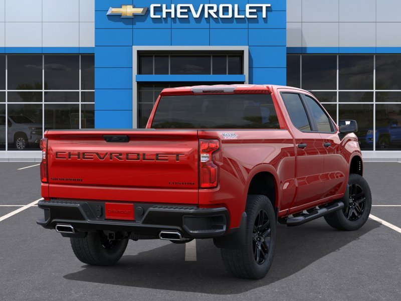 2026 CHEVROLET Silverado 1500 Custom Trail Boss cabine multiplace 4RM 157 po RED HOT