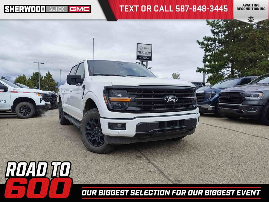 2025 Ford F-150 XLT 302A 3.5L | Navigation | Heated Seats White