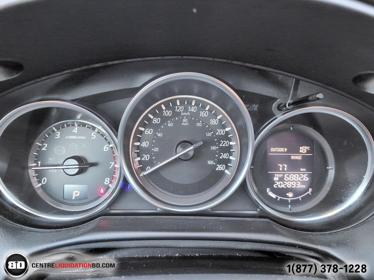 2016 Mazda CX-5 Traction intégrale, 4 portes, boîte automatique, GS | BD0267 Black Granby - photo #18