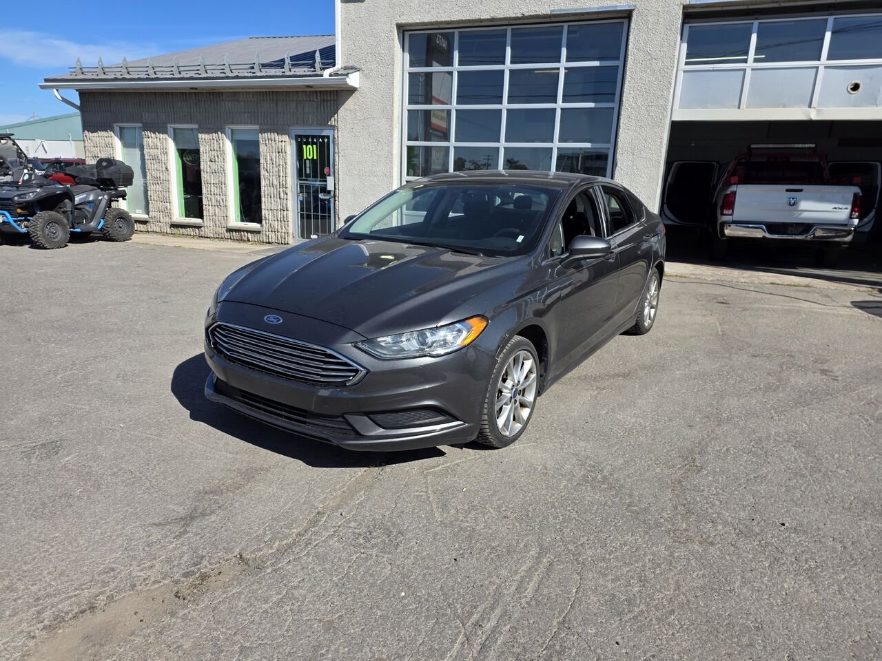 Ford fusion 2017 Gris Longueuil, - photo #0