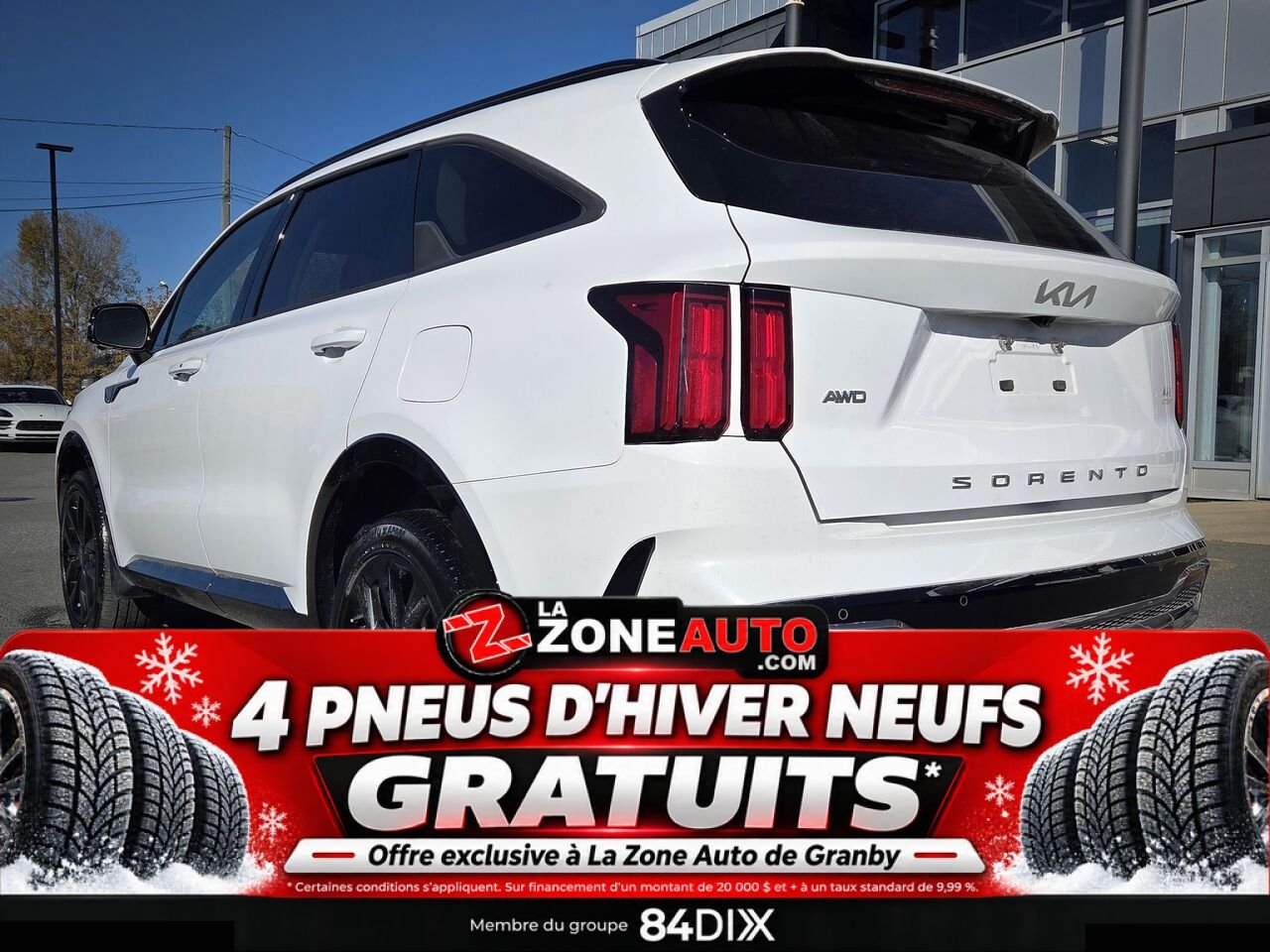 Kia Sorento SX AWD 2022 Blanc Granby - photo #4
