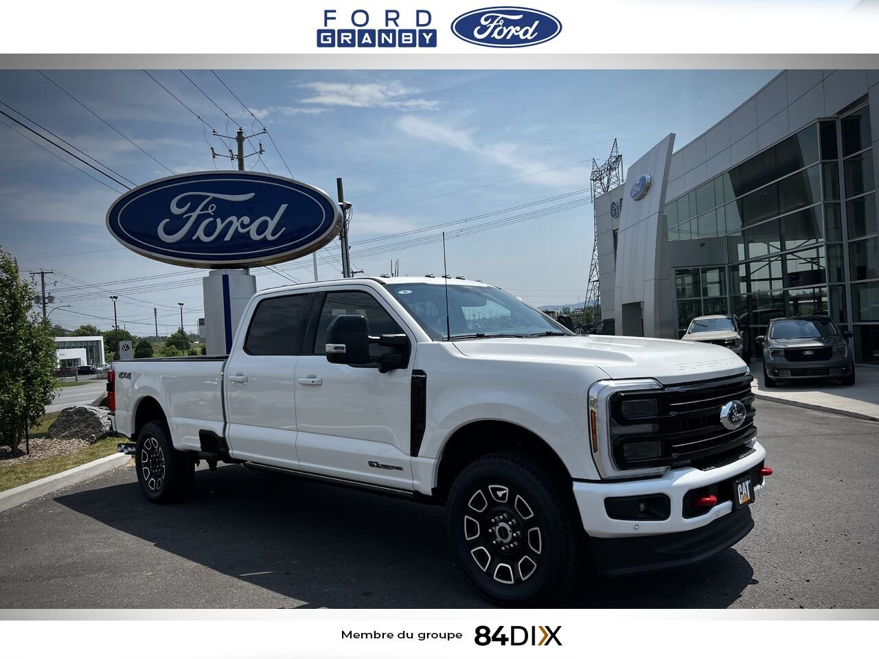 Ford Super Duty F-250 SRW 2025 Blanc Granby - photo #0