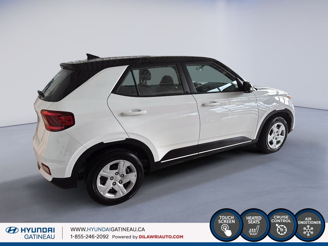 Hyundai Venue 2021 Blanc Gatineau - photo #4